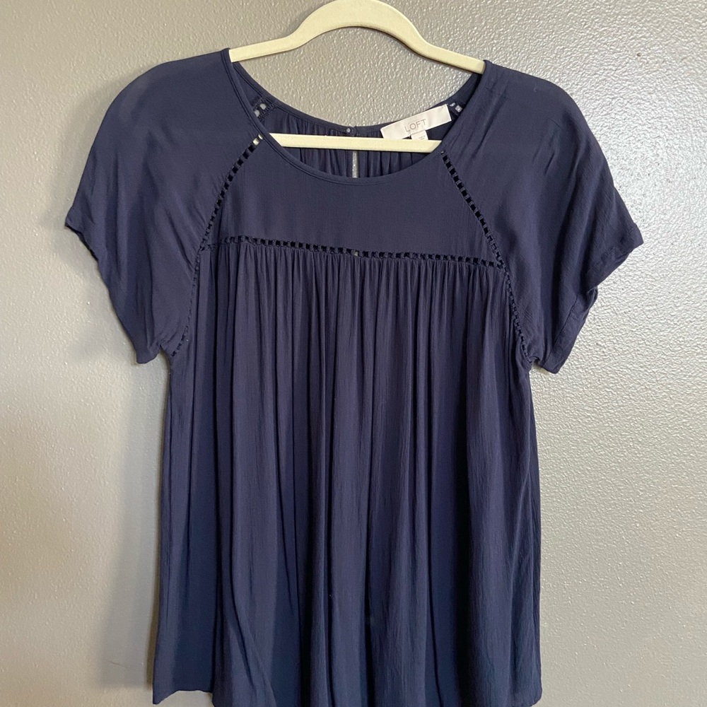 LOFT short sleeve shirt